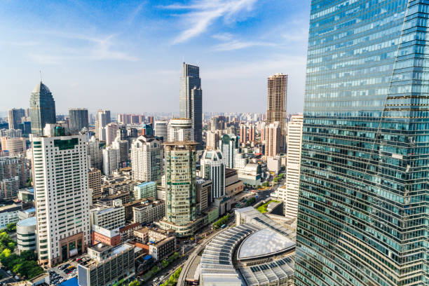 istock a bird's eye view of shanghai 900633372