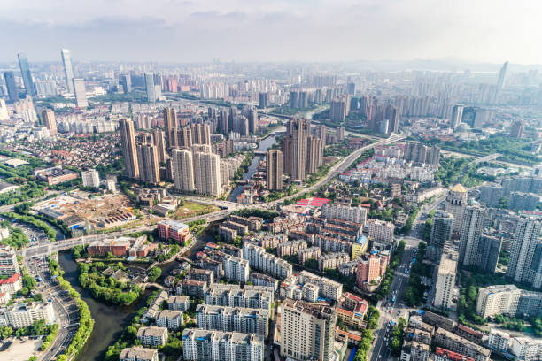 istock a bird's eye view of shanghai 900633384