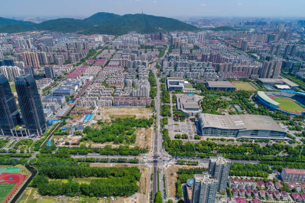 istock a bird's eye view of shanghai 900633642