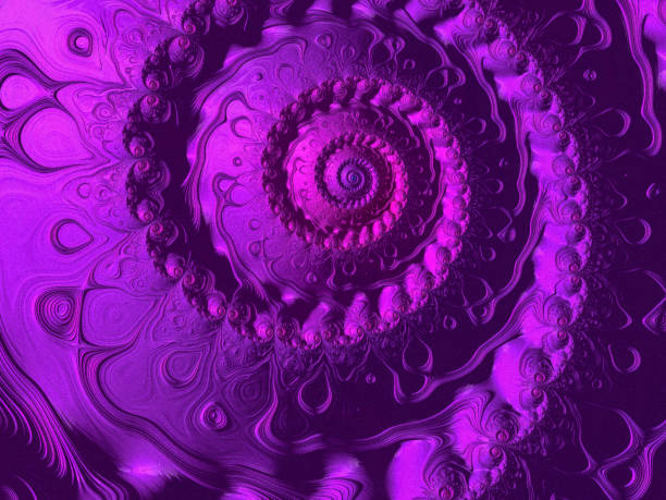 Background created by fractal geometry.