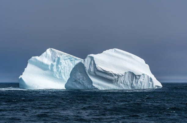 istock Massive icebergs floating in Antarctica 900643924