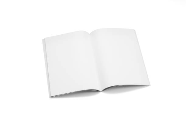 istock Mock-up magazines, book or catalog on white table background. 900657914