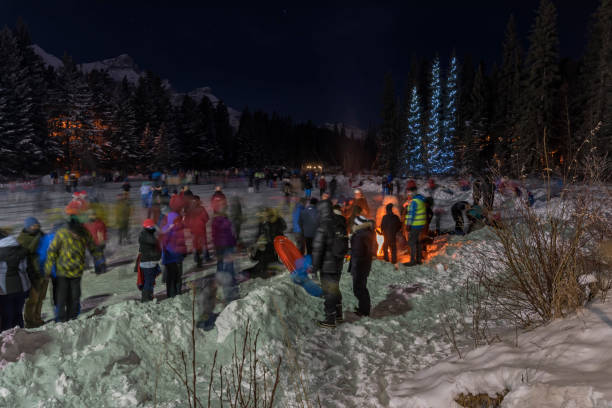 istock New Year's Eve Pond Skate in Canmore 900665332