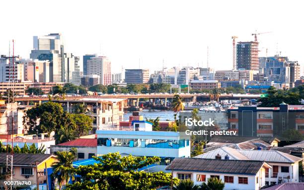 African City Lagos Nigeria Stock Photo - Download Image Now - Nigeria, Lagos - Nigeria, City