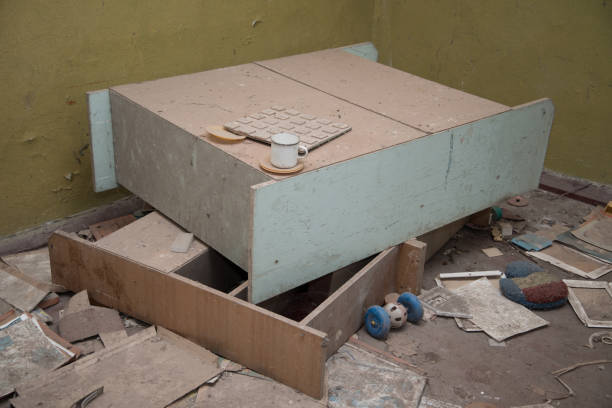 Kindergarten in Chernobyl, Ukraine