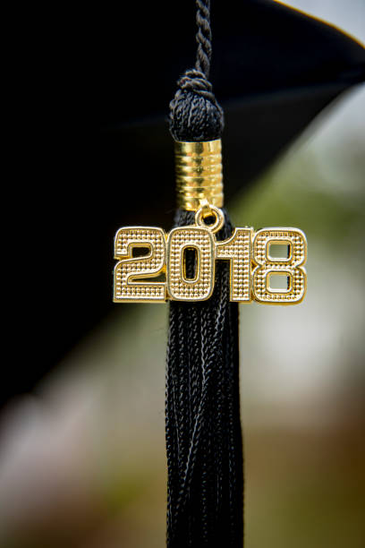 istock Class of 2018 Graduation Tassel Black 900722606