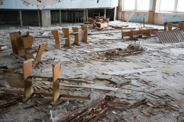 istock Pripyat gym, Ukraine 900722750