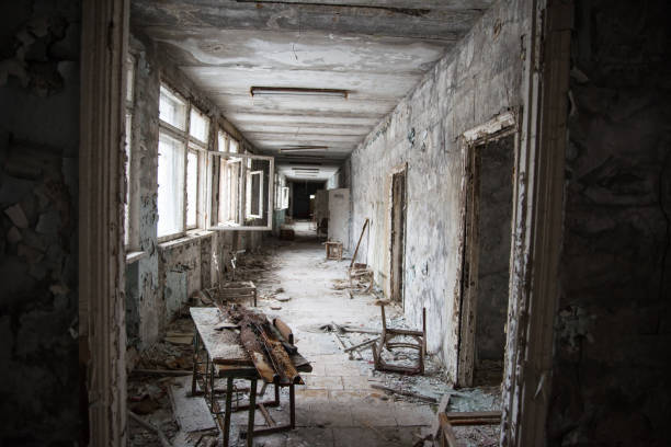 istock School of Pripyat, Ukraine 900722752