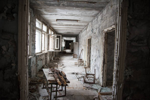 istock School of Pripyat, Ukraine 900722772