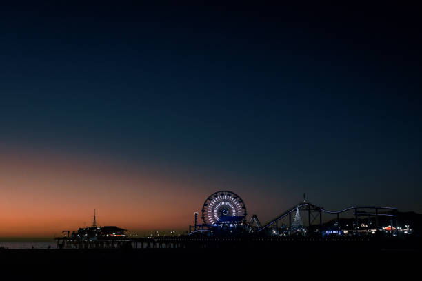 istock Santa Monica Pier at Sunset 900722810