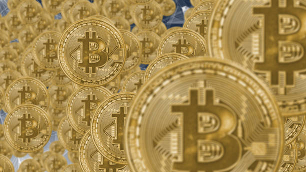 istock Bitcoin is a cryptocurrency and worldwide blockchain digital currency 900734286