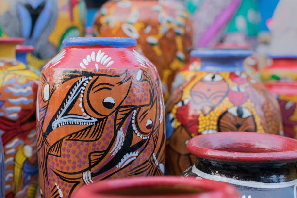 istock terracotta pots, Indian handicrafts fair at Kolkata 900737548