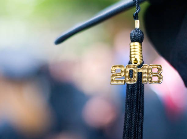 istock Class of 2018 Graduation Ceremony Tassel Black 900743236