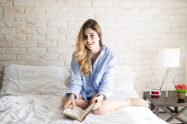 istock Cute girl loves reading 900745520
