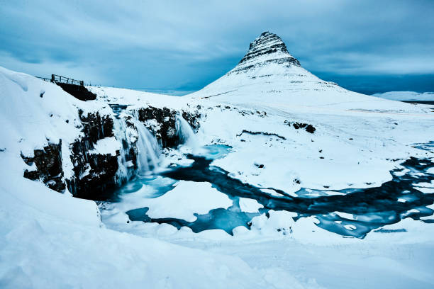 istock Kirkjufell - Winter in Iceland 900745824