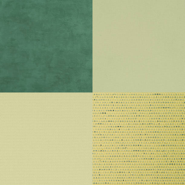 istock Set of green vinyl samples 900754516