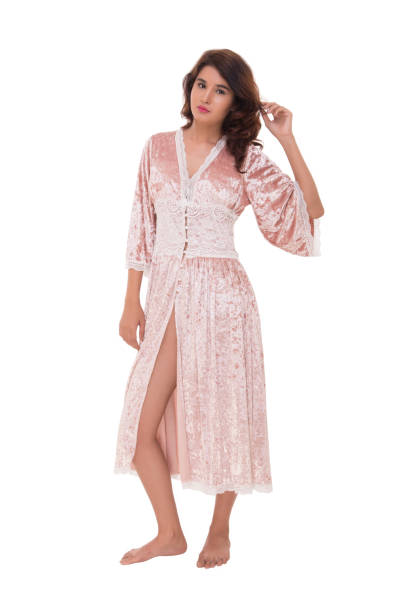 istock Lady in night wear 900754818