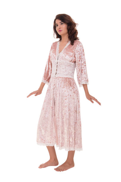 istock Lady in night wear 900754850