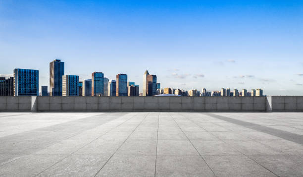 istock modern buildings in Nantong 900765646