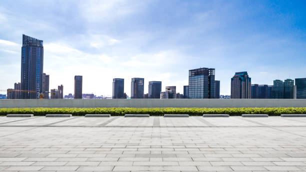 istock modern buildings in Nantong 900765676