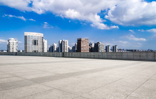 istock modern buildings in Nantong 900765734