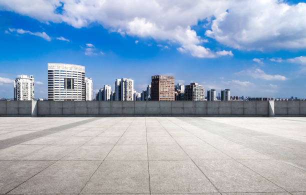 istock modern buildings in Nantong 900765758