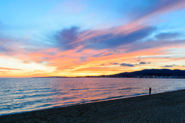 istock Sky covered with clouds at sunset in Mallorca 900779742