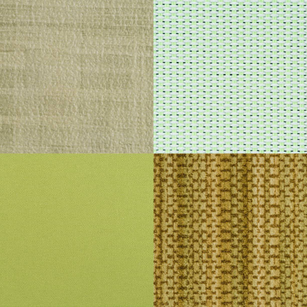 istock Set of green vinyl samples 900779836
