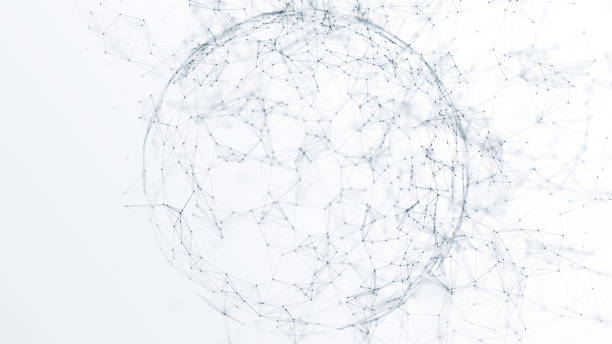istock abstract futuristic network on background illustration 900791648