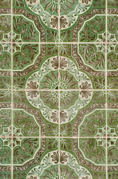 istock Traditional Portuguese glazed tiles 900792464