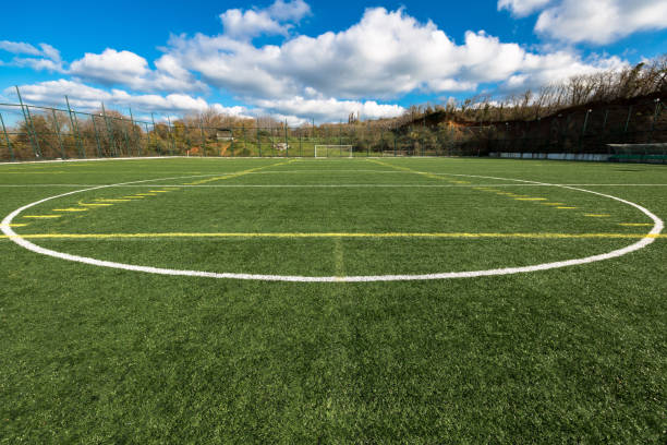 istock Synthetic sports field 900797108