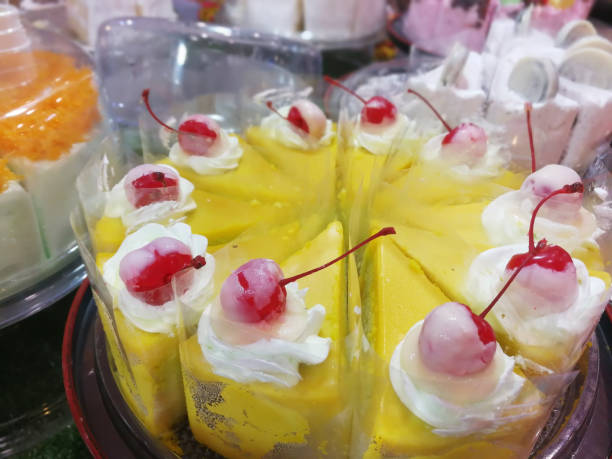 istock Colorful cake style to eat. 900797376