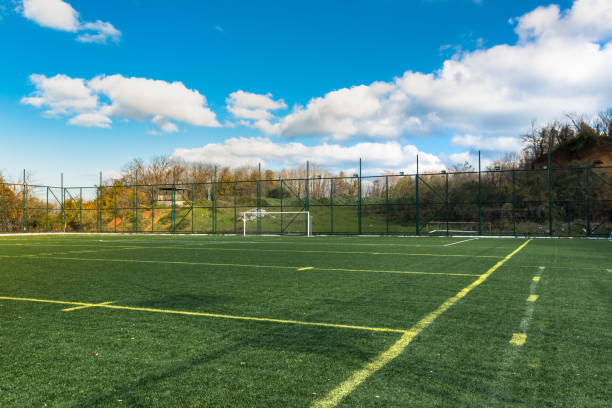 istock Synthetic sports field 900799630