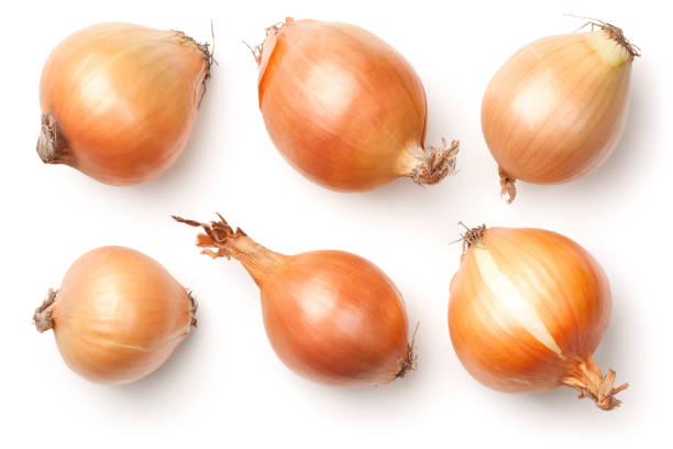 istock Onion Bulbs Isolated on White Background 900812568