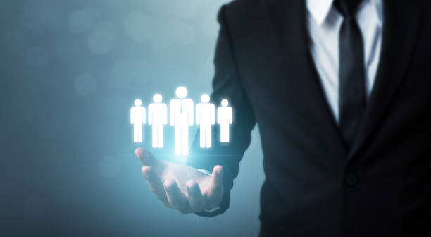 istock Human resources, CRM and recruitment business concept, Copy space 900829338
