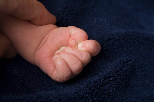 istock Hand of a Newborn 90083458
