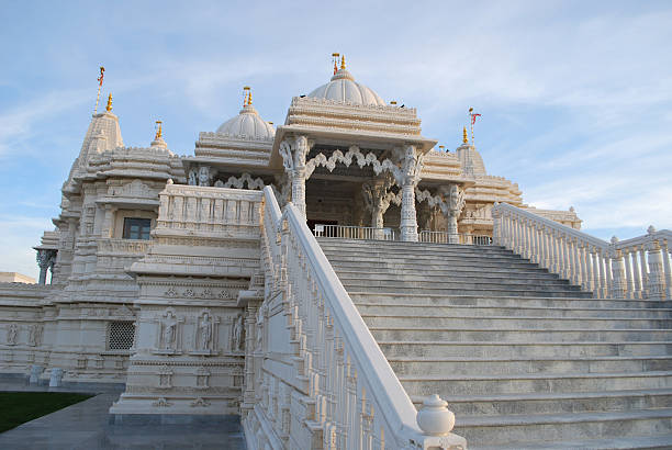 istock marble hindu temple in Toronto 90084275