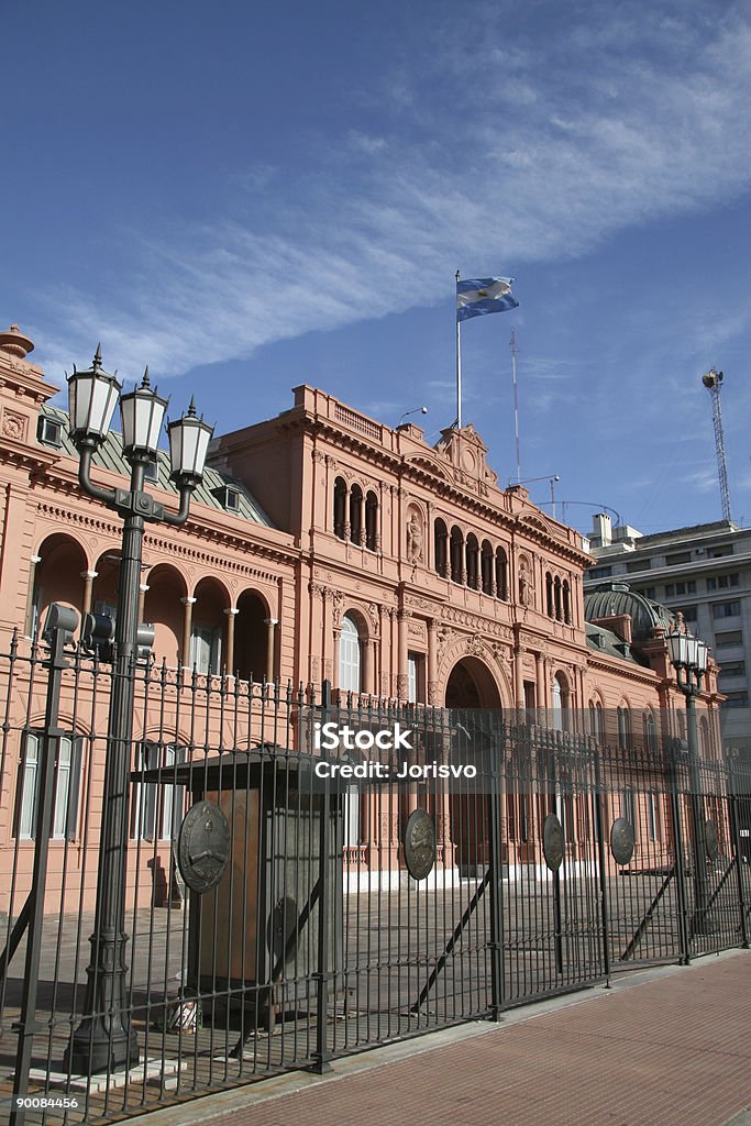 Casa Rosada w Buenos Aires - Zbiór zdjęć royalty-free (Ameryka)