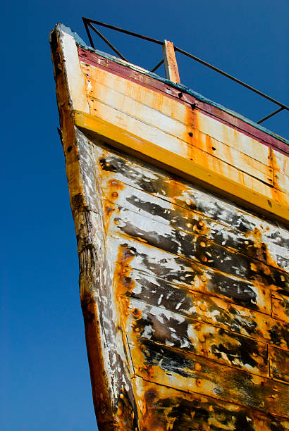 istock Boat made of wood 90084561