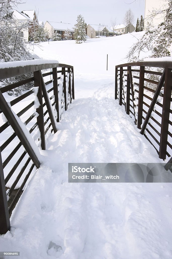 Auf die Brücke - Lizenzfrei Baum Stock-Foto