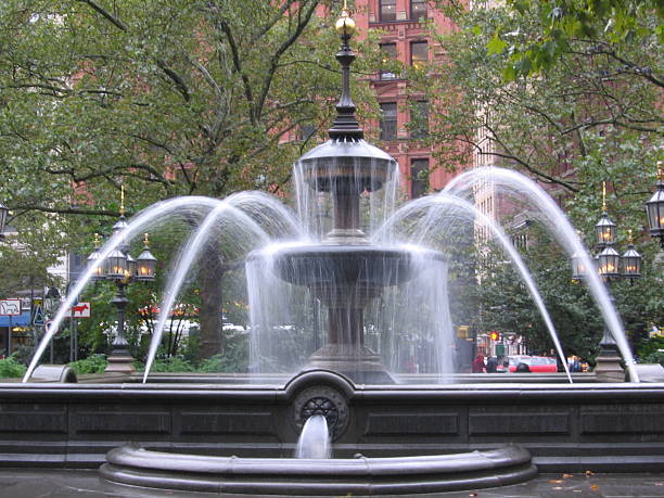 istock New York fountain 90084703