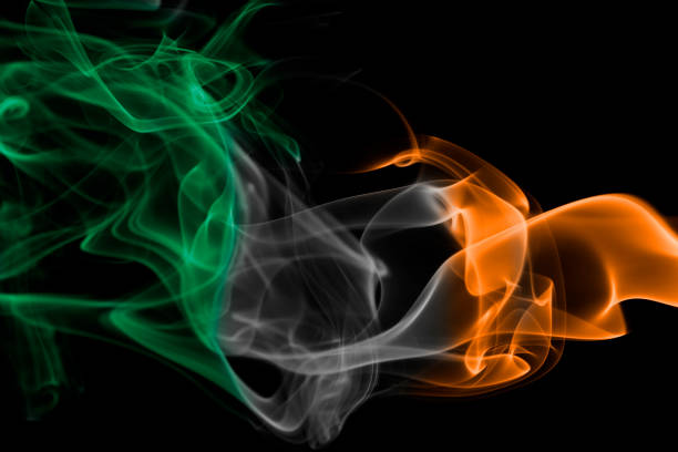 istock Ireland flag smoke 900848466