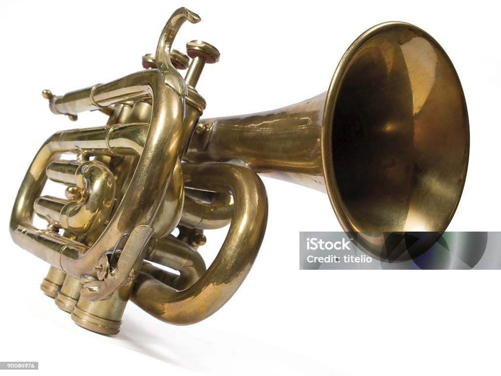 Trompeta - Foto de stock de Anticuado libre de derechos