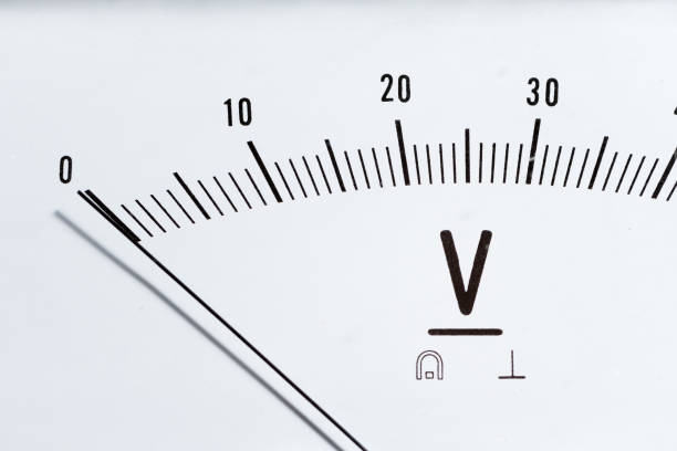 istock Detail of an analog voltmeter 900850188