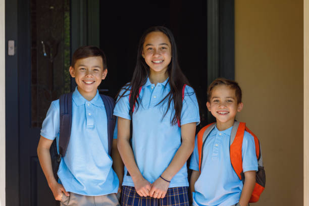 istock School Children Leaving The House 900852606