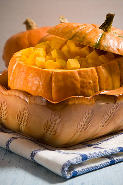 Naranja pan de calabaza - foto de stock