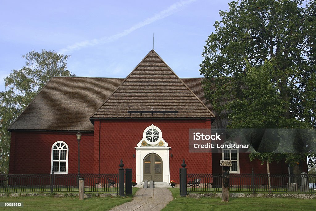 Малых сельских Церковь - Стоковые фото Архитектура роялти-фри