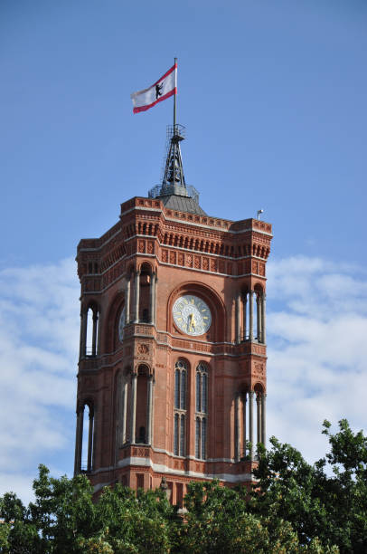 istock Red Town Hall in Berlin, Germany 900856626