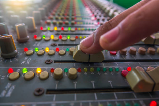 istock Mixer sound control for professional entertainment music 900856736