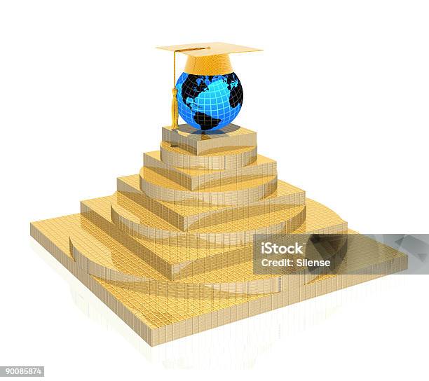 Piramide Di Formazione - Fotografie stock e altre immagini di Affari internazionali - Affari internazionali, Astratto, Bianco